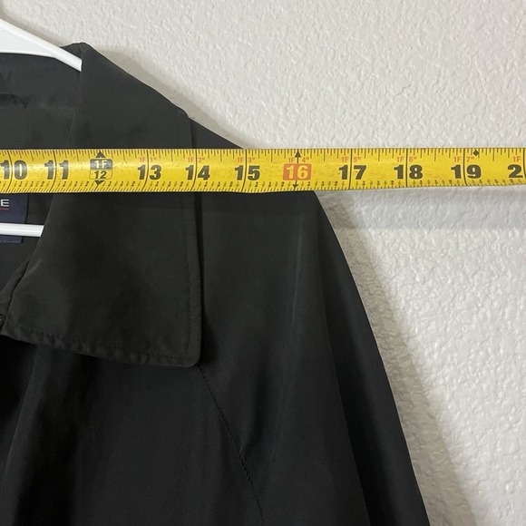 Roundtree & Yorke Men's XL Zip Up Windbreaker Jacket, Black - Picture 8 of 8